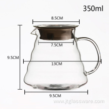 Heat Resistant Strainer Glass Coffee Jug